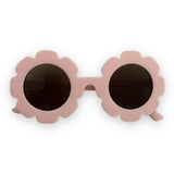 TODDLER Flower Daisy Frosted Sunglasses: Icy Blue