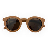 TODDLER Retro Frosted Sunglasses: Mustard