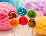 Handmade Lollipop - Sour Cherry Cola - 1 oz