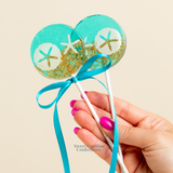 Under the Sea Lollipops, Blueberry, 10/Case- VEGAN