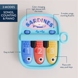 Bitzy Tunes™ Sardines - Light-up Interactive Piano Toy