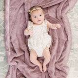Lush Receiving Blanket- Natural