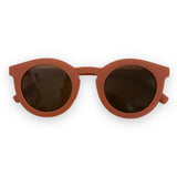 TODDLER Retro Frosted Sunglasses: Icy Blue