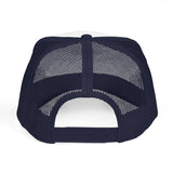 Kids Washington Retro Trees Youth Trucker Hat: Dark Navy / Youth
