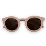 TODDLER Retro Frosted Sunglasses: Rust