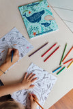 Together: A Mommy + Me Coloring Book