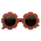 TODDLER Flower Daisy Frosted Sunglasses: Mint Green