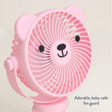 Itzy Breeze Stroller Fan: Taupe
