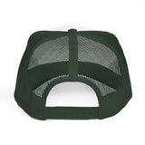 Kids Washington Retro Trees Youth Trucker Hat: Dark Navy / Youth