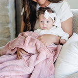 Lush Receiving Blanket- Natural