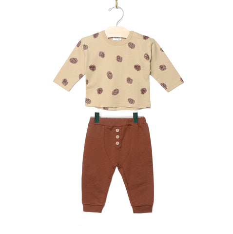 Baby Set- Pinecones
