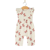 Flutter Long Romper- Butterflies