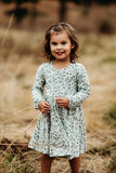 Twirl Dress- Loden Sprigs