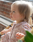 Frill Collar Romper- Spring Bouquet