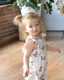 Flutter Long Romper- Butterflies