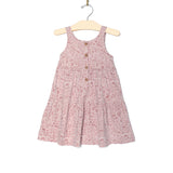 Tiered Tank Dress- Birds and Butterflies