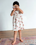 Frill Collar Dress- Butterflies