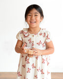Frill Collar Dress- Butterflies