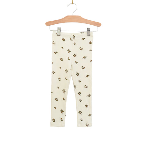 Modal Organic Legging - Olive Tree