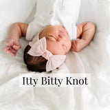 Itty Bitty Knot - Rose Quartz