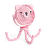 Itzy Breeze Stroller Fan: Taupe
