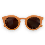 TODDLER Retro Frosted Sunglasses: Mauve