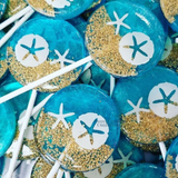 Under the Sea Lollipops, Blueberry, 10/Case- VEGAN