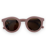 TODDLER Retro Frosted Sunglasses: Icy Blue