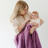 Lush Receiving Blanket- Natural