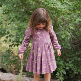 Twirl Dress- Orchid Blooms