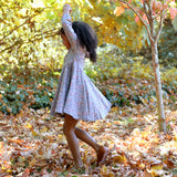 Fall Forest Twirl Dress | Cotton | Sizes 2Y-6Y