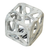 Chew Cube - Marble Grey