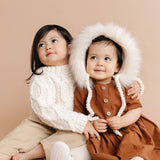 Arctic Faux Fur Bonnet - Cream