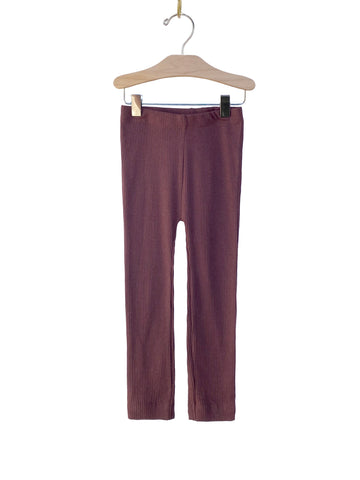 Rib Modal Legging - Huckleberry