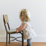 Lennon Lion Bonnet - Cream