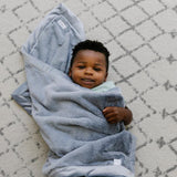 Lush Receiving Blanket - Storm Cloud